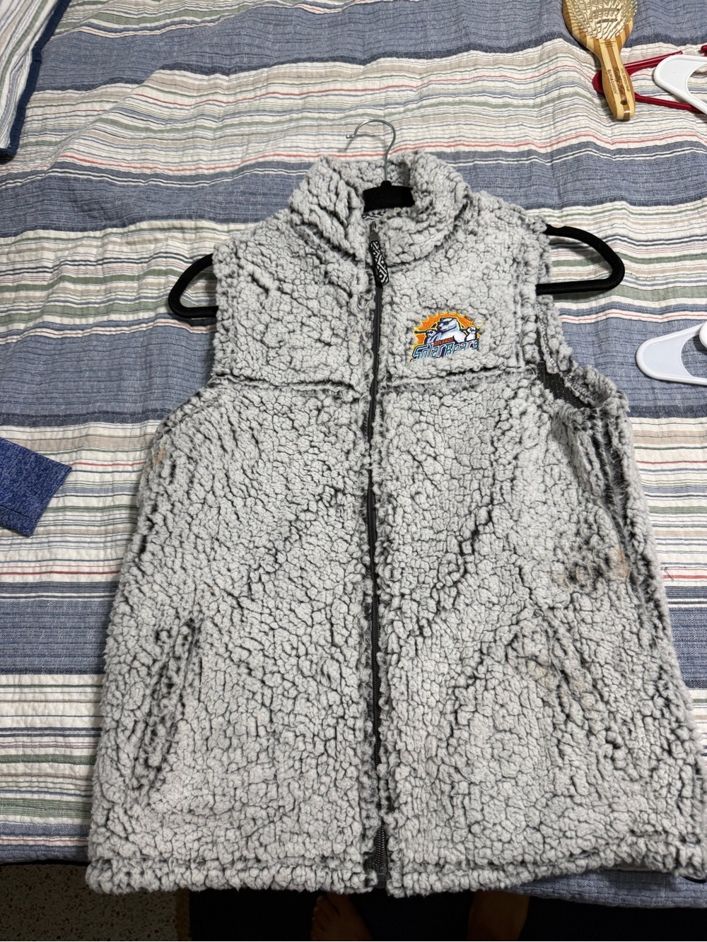 Sherpa Vest Jacket - Orlando Solar Bears